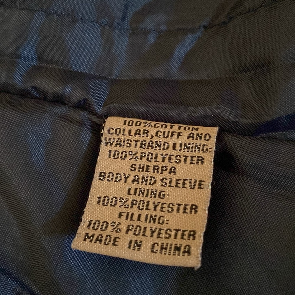 VTG Steve & Barry’s Denim/Sherpa Trim Jacket - Picture 10 of 13